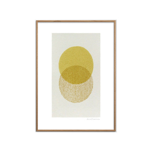 Gerahmter Kunstdruck Long Sun | 30x40cm